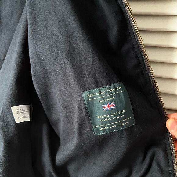 Best Made Co. - Men’s bomber jacket (size S) waxed cotton canvas - Picture 4 of 5